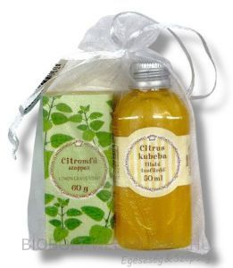 Citromfű Kubeba szett organzában