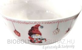 Karácsonyi kerámia müzlistál