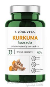 Györgytea Kurkuma kapszula 60db