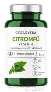 Györgytea Citromfű kapszula 60db