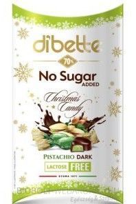 Dibette Szaloncukor pisztácia krémmel töltött étcsokoládés 220g