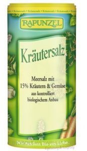 Rapunzel Bio Zöldfűszersó szóródobozban 125g