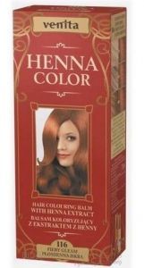 Venita Henna Color Krémhajfesték Tűzvörös 116 75ml