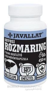 Javallat orvosi rozmaring kapszula 60db*