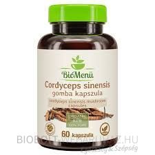 Biomenü bio Cordyceps sinensis gomba kapszula 60db
