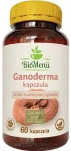 Biomenü bio ganoderma gomba kapszula 420mg 60db