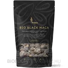 PRANA BIO Black maca FEKETE MACA POR 250g 