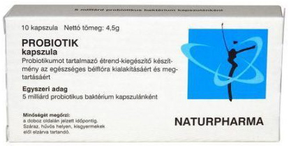Naturpharma Probiplus kapszula 10 db
