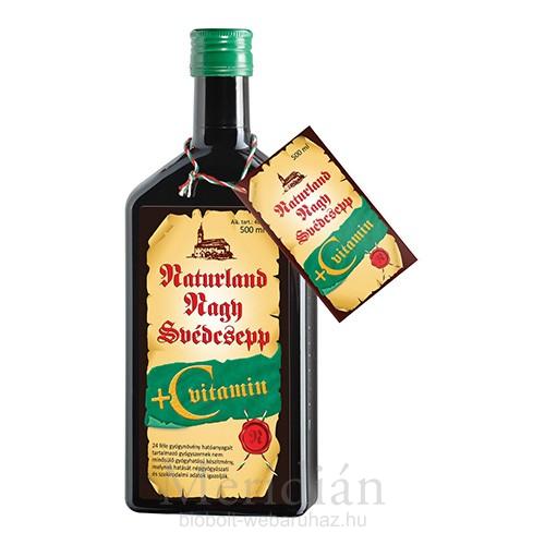 Naturland Nagy Svédcsepp +C vitamin 500ml
