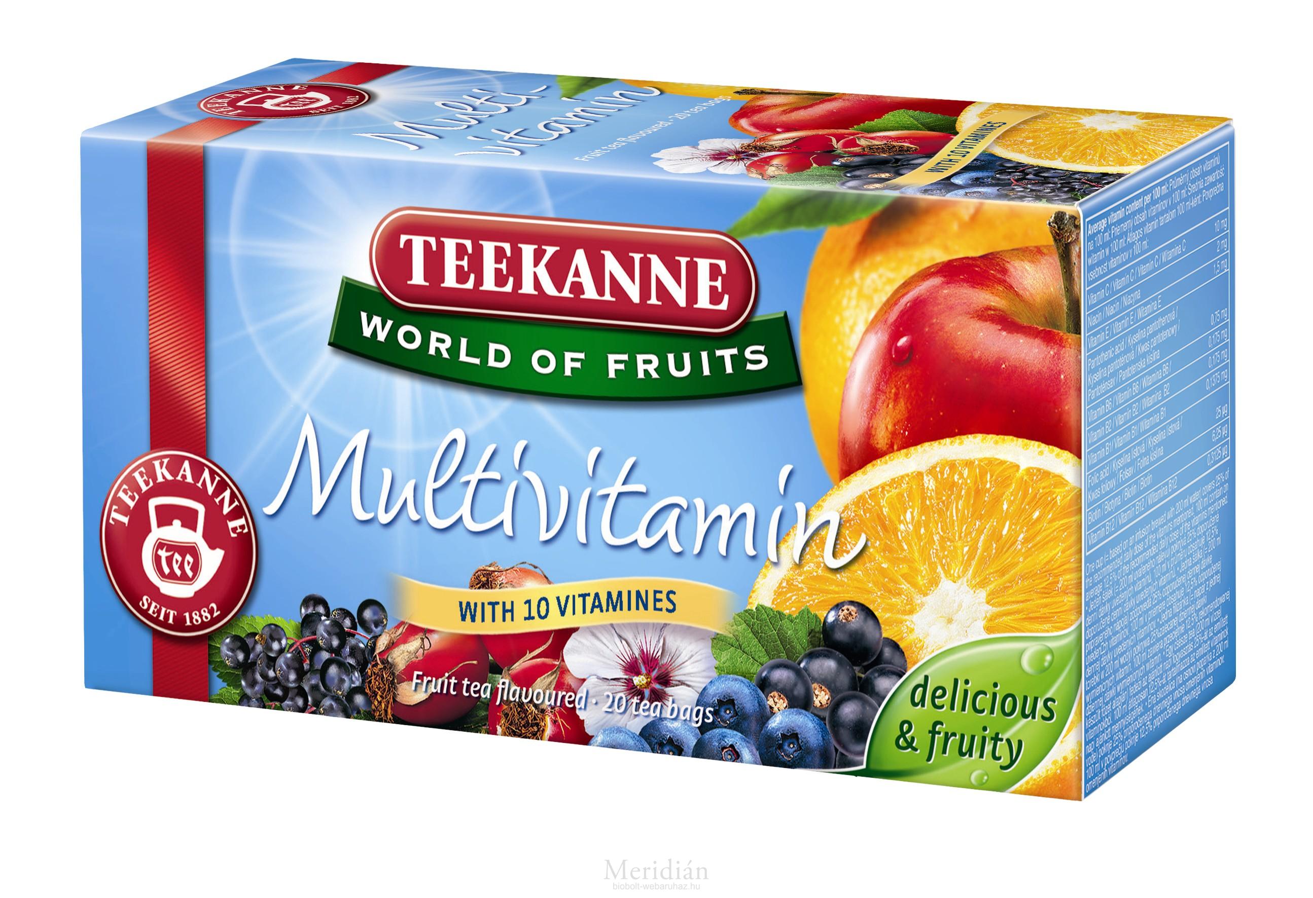 Teekanne Multivitamin tea 20 filter 50g