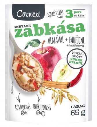 Cornexi Instant Zabkása almás-fahéjas 55g