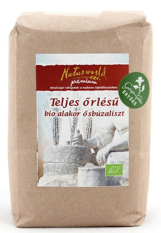 Naturgold Bio Alakor ősbúza teljes kiőrlésű liszt 1kg