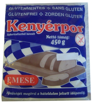 EMESE Gluténmentes Kenyérpor 450g*